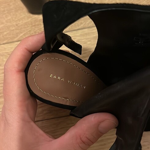 Zara Kalın Topuklu Ayakkabı - Görsel 5