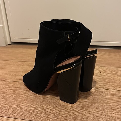 Zara Kalın Topuklu Ayakkabı - Görsel 3