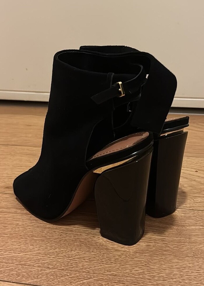 Zara Kalın Topuklu Ayakkabı - Görsel 3