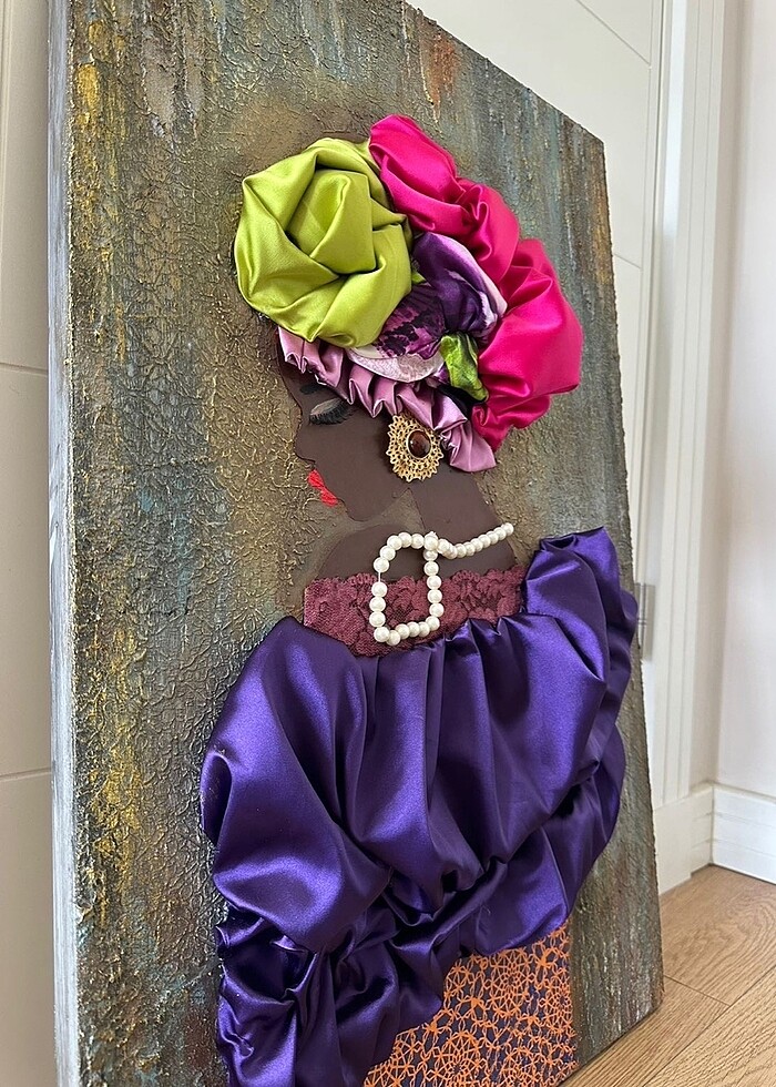 Kabarma Desenli Tablo - Görsel 2