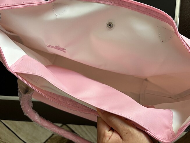 Beden pembe Renk Longchamp Le Pliage Full Pembe L size