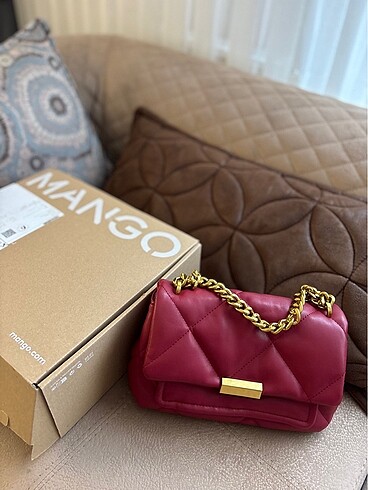 Mango Kırmızı/Bordo Çanta #mango