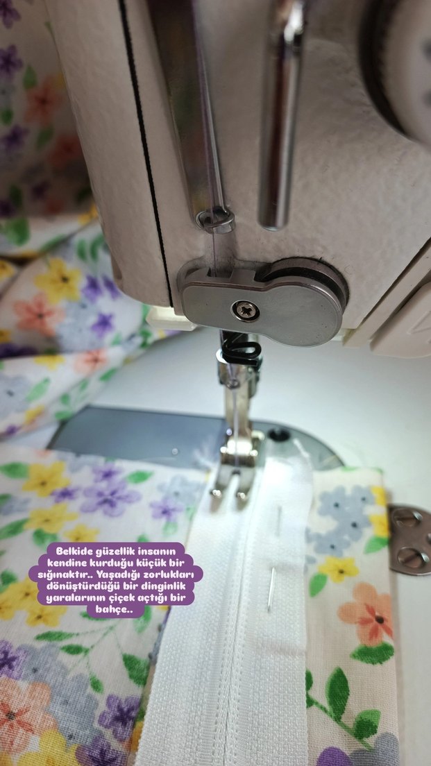 Mor Bağlama Desenli Yatak Örtüsü - Görsel 4