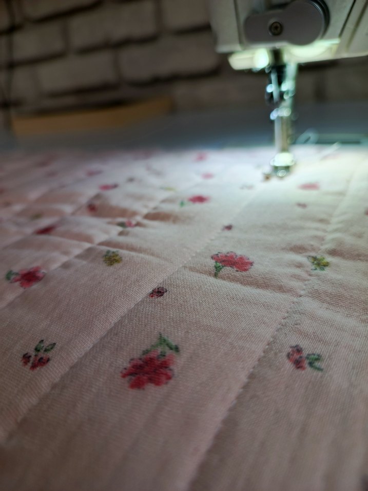 Vintage Desenli Pembe Makyaj Çantası - Görsel 5