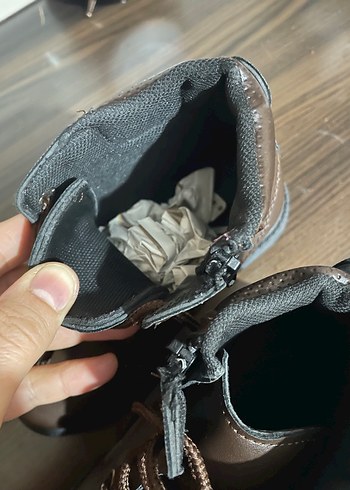 Kahverengi Deri Erkek Çocuk Botu - Görsel 5