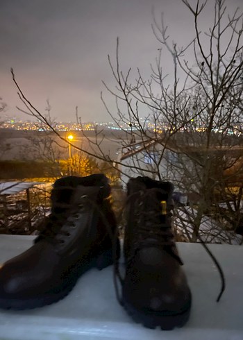 Kahverengi Deri Erkek Çocuk Botu - Görsel 10