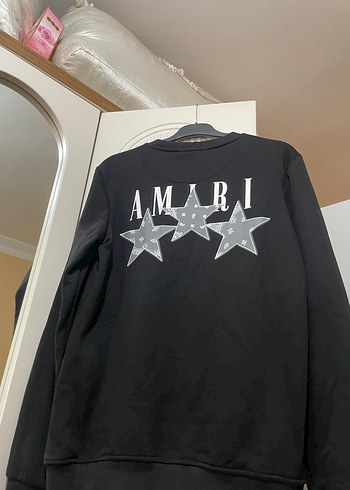 Siyah Uzun Kollu Baskılı Erkek Tişört - Görsel 3