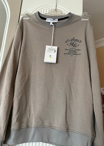 Givenchy Gri Baskılı Erkek Sweatshirt - Görsel 8