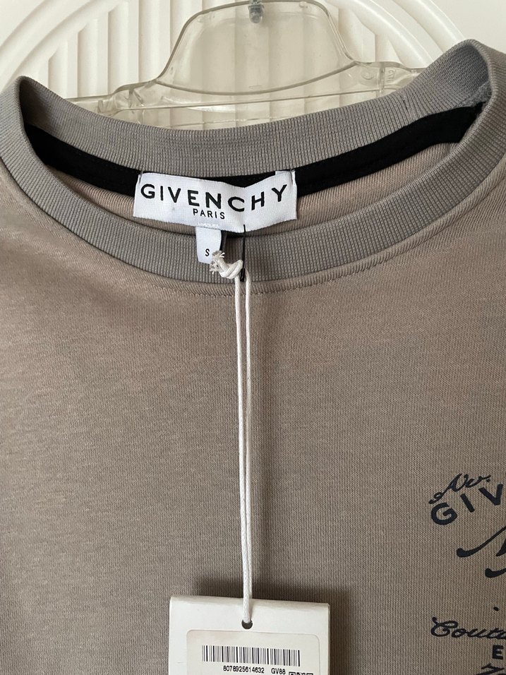 Givenchy Gri Baskılı Erkek Sweatshirt - Görsel 2