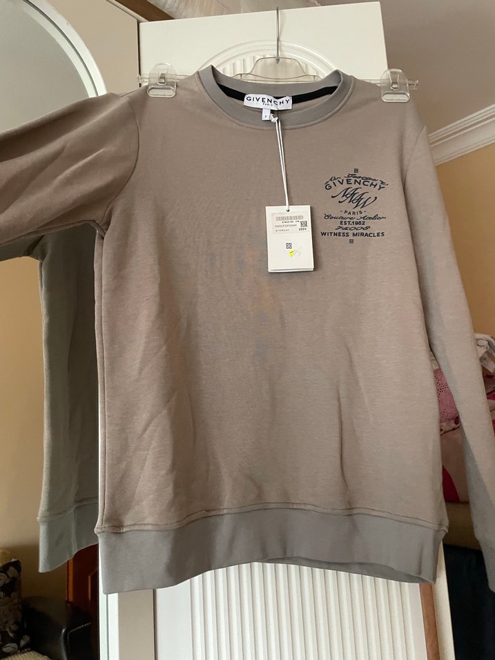 Givenchy Gri Baskılı Erkek Sweatshirt - Görsel 3