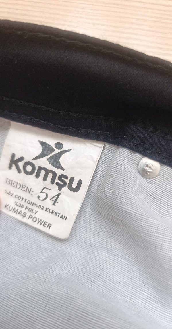 BÜYÜK BEDEN SİYAH PANTOLON - Görsel 4