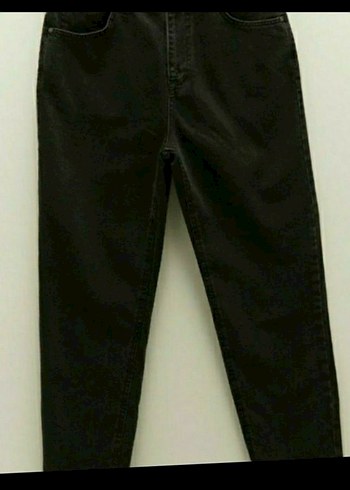 Siyah Regular Denim Pantolon