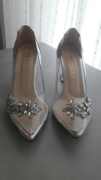 GRİ ABİYE ELBİSE - Görsel 9