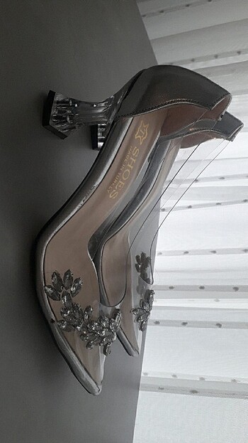 GRİ ABİYE ELBİSE - Görsel 10