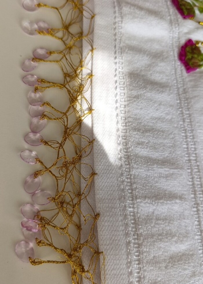 KURDELE İŞİ ÇEYIZLİK HAVLU - Görsel 5