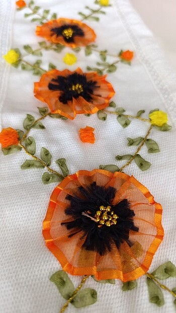 KURDELE İŞİ ÇEYİZLİK HAVLU - Görsel 5