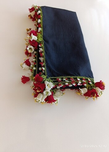 İĞNE OYASI YAZMA???? ZİL OYASI ???? KREM-BORDO - Görsel 19