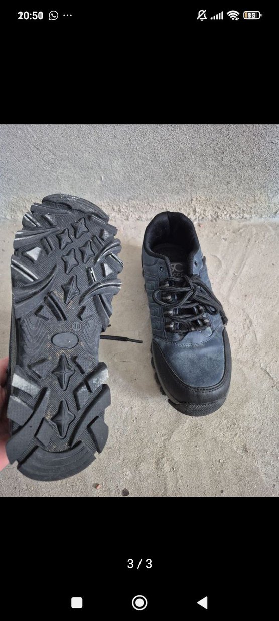 Mavi kadın Outdoor Spor Ayakkabı - Görsel 3