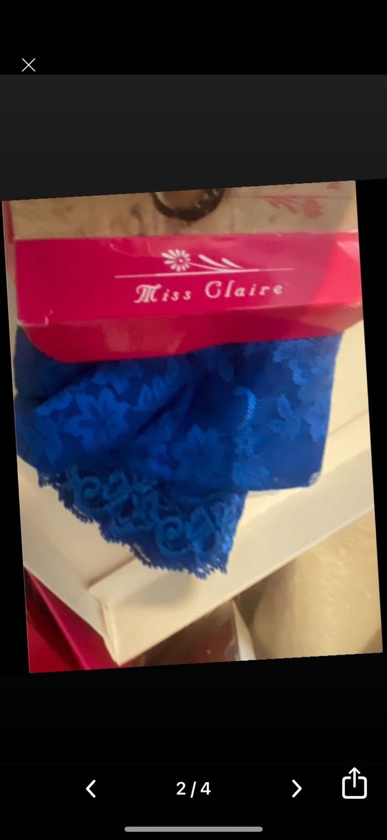 Mavi Transparan  Midi Kadın Gecelik - Görsel 3