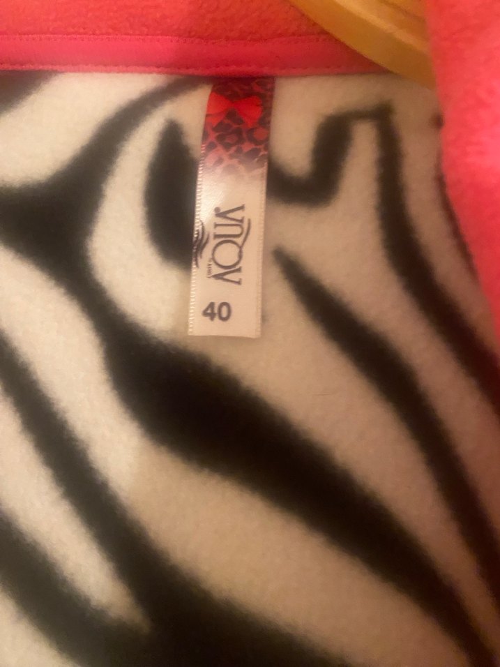 Renkli Zebra Desenli Kadın sabahlık - Görsel 3