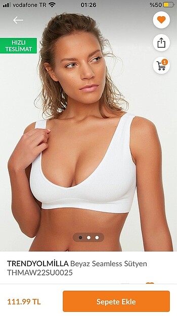 trendyolmilla seamless bustiyer