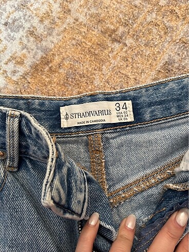 Stradivarius Stradivarius Vintage Bermuda Şort