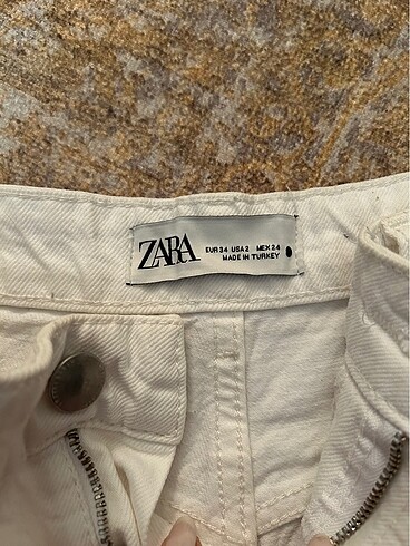 Zara Zara Kot Şort