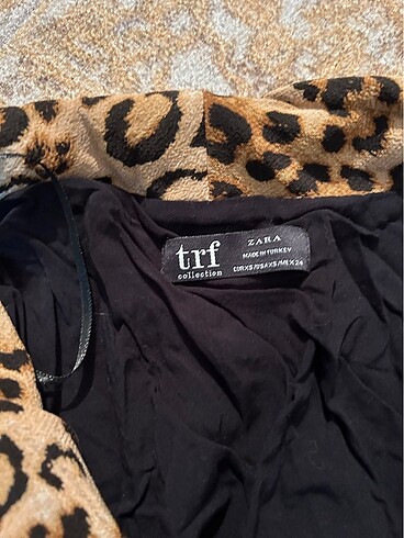 xs Beden Zara Leopar Tulum
