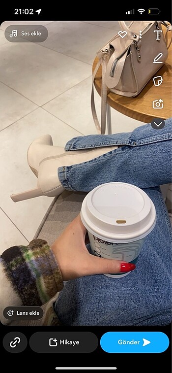 34 Beden mavi Renk Milla Straight Jean