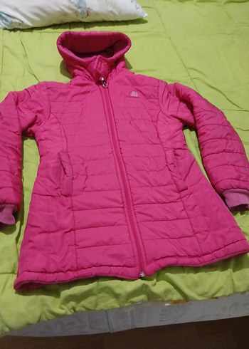 Kız Çocuk Pembe Fermuarlı Mont - Görsel 3