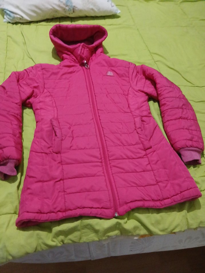 Kız Çocuk Pembe Fermuarlı Mont - Görsel 3