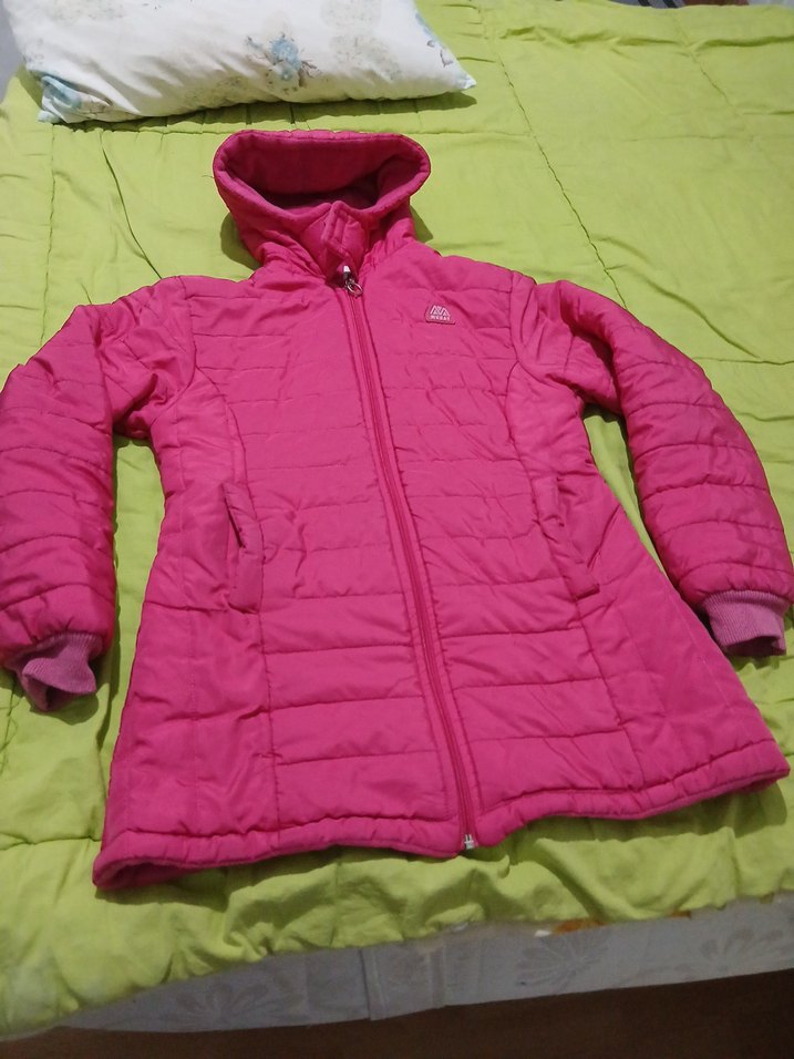 Kız Çocuk Pembe Fermuarlı Mont - Görsel 2