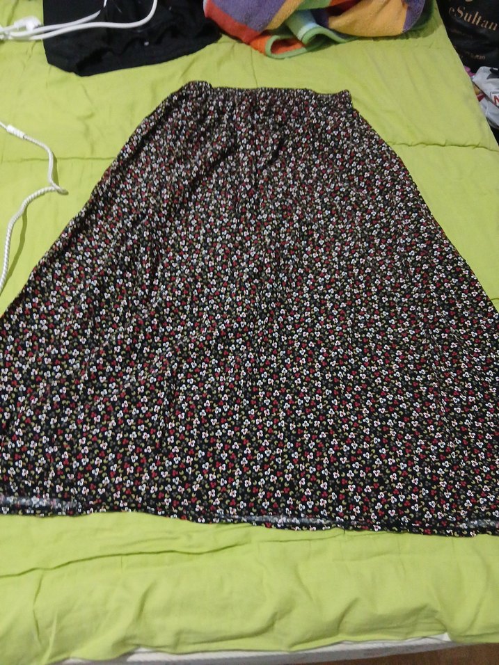 Bohem Tarz Uzun Kadın Etek - Görsel 2