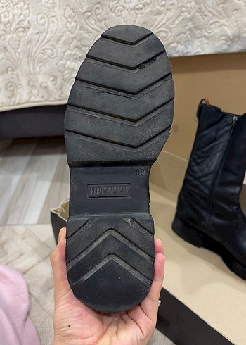 Harley Davidson Kadın Kısa Çizme - Görsel 3