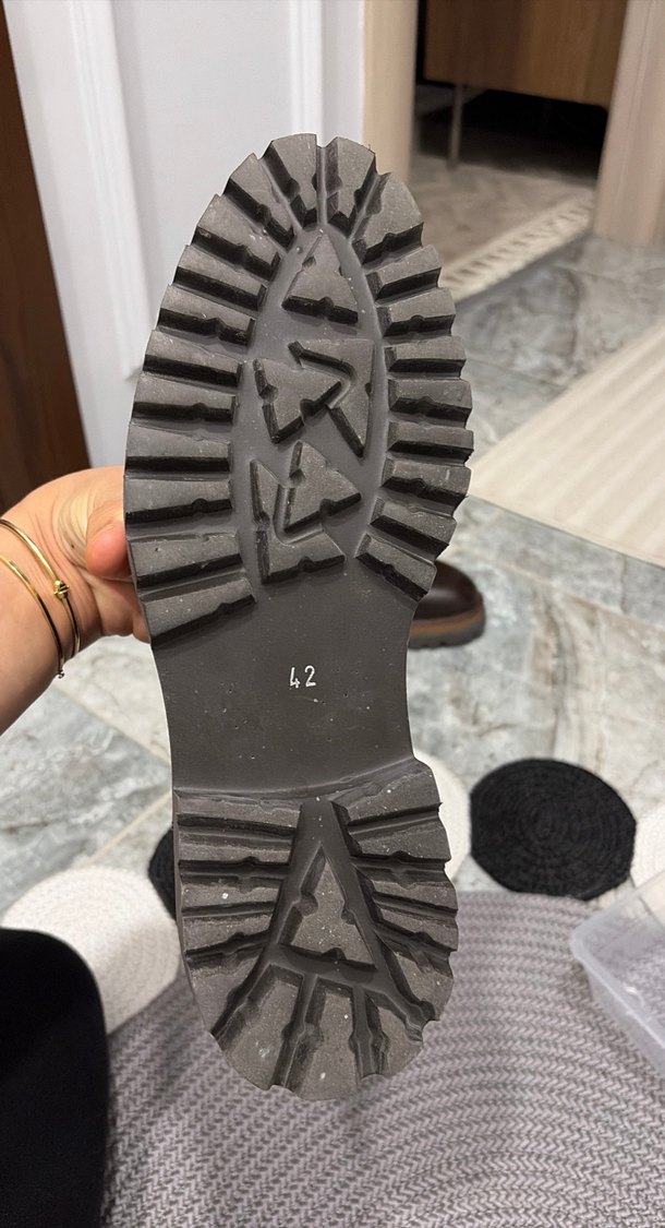 Elle Kahverengi Deri Klasik Erkek Bot - Görsel 4