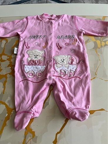 Akyüz Bebe Kız bebek tulum