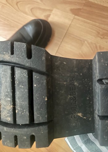 Siyah Minimalist Blok Topuklu Kadın Bot - Görsel 3