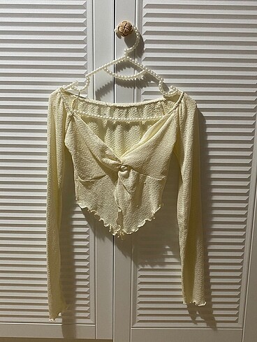 butter yellow bluz