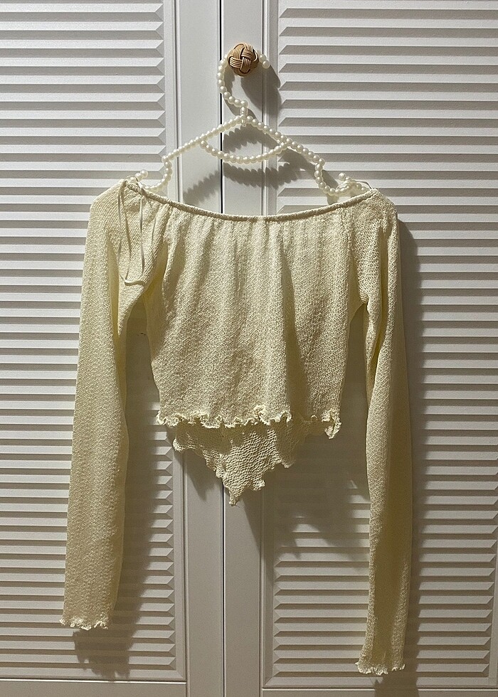 butter yellow bluz - Görsel 2