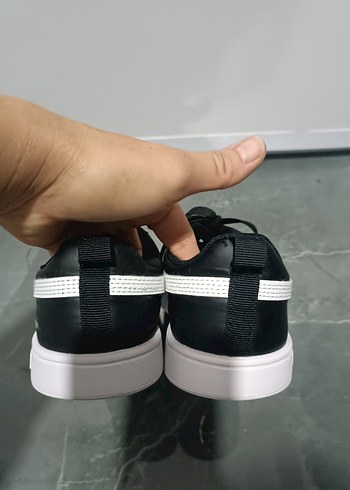 37 Beden siyah Renk Siyah Beyaz Puma Spor Ayakkabı
