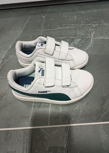 Erkek Çocuk Beyaz Puma Spor Ayakkabı