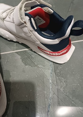 30 Beden beyaz Renk Beyaz Erkek Çocuk Spor Ayakkabı