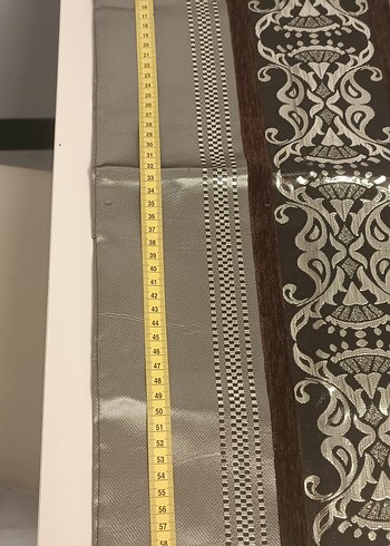 Kahverengi Nakış İşlemeli kırlent kılıfı - Görsel 7