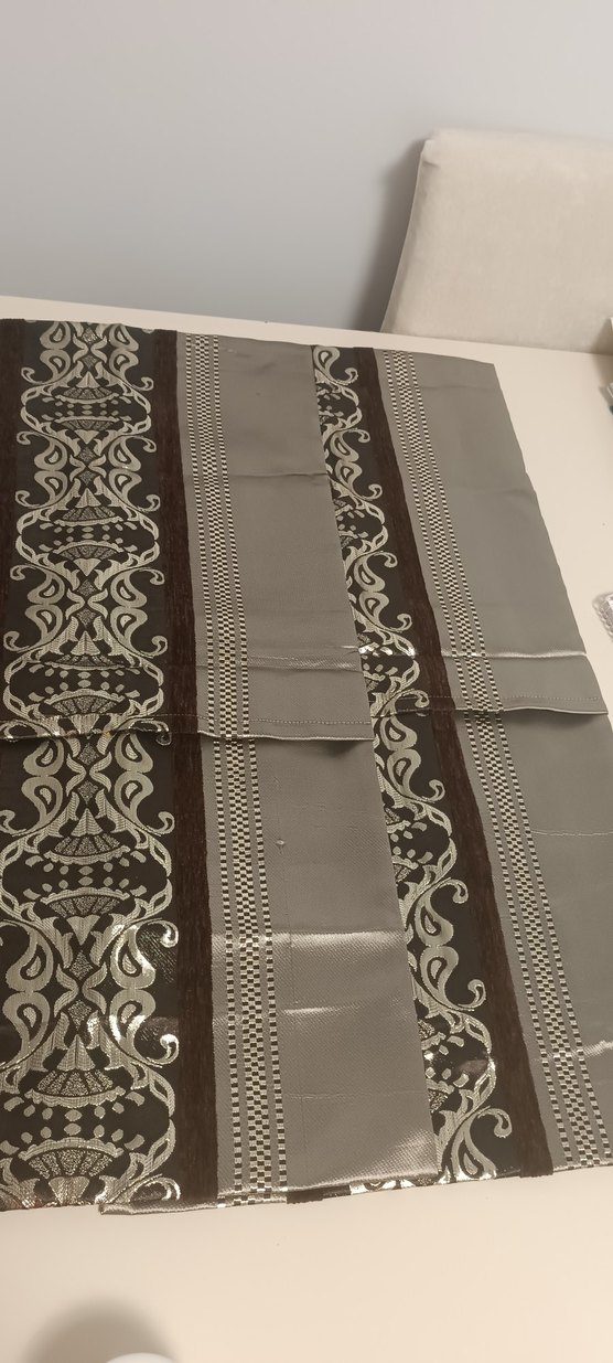 Kahverengi Nakış İşlemeli kırlent kılıfı - Görsel 4