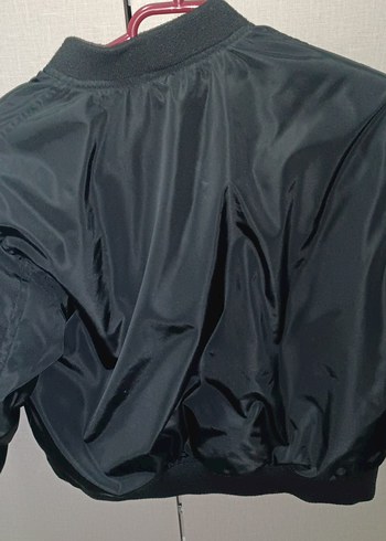 Siyah Fermuarlı erkek çocuk mevsimlik mont - Görsel 9