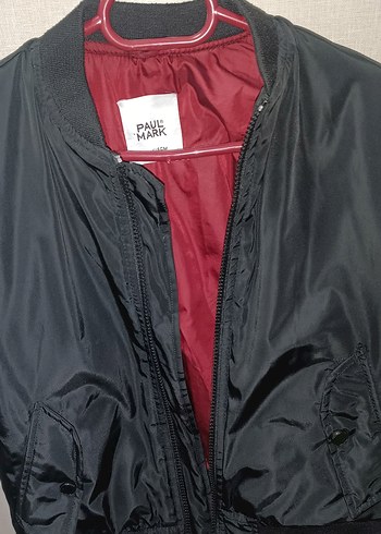 Siyah Fermuarlı erkek çocuk mevsimlik mont - Görsel 4