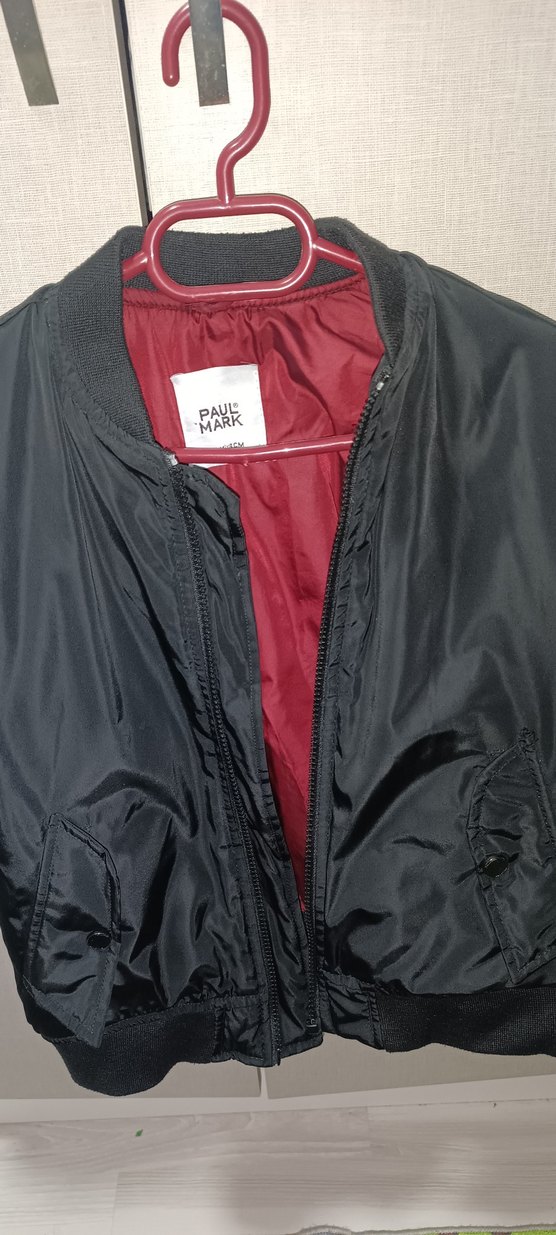 Siyah Fermuarlı erkek çocuk mevsimlik mont - Görsel 4