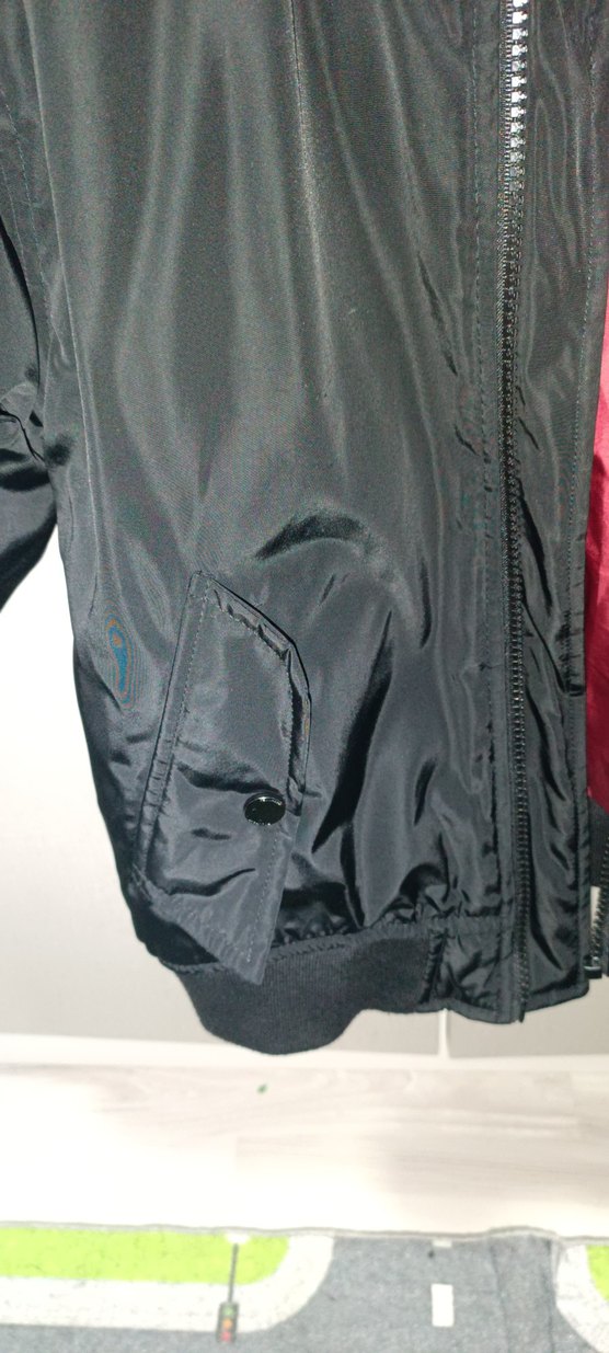 Siyah Fermuarlı erkek çocuk mevsimlik mont - Görsel 3