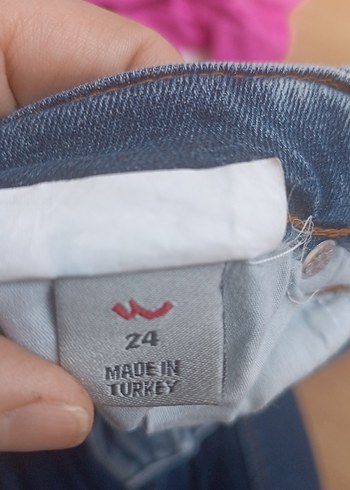diğer Beden mavi Renk Kot Pantolon Yırtık Detaylı