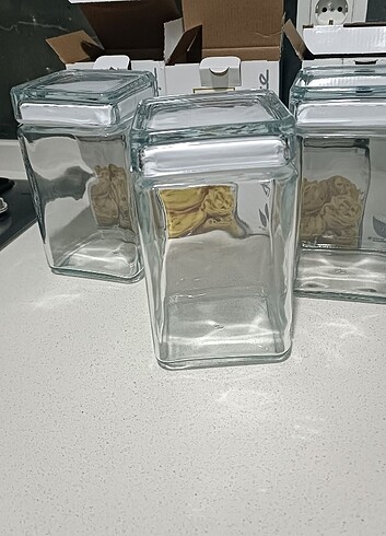 Beden Renk 3 adet Paşabahçe kavonoz